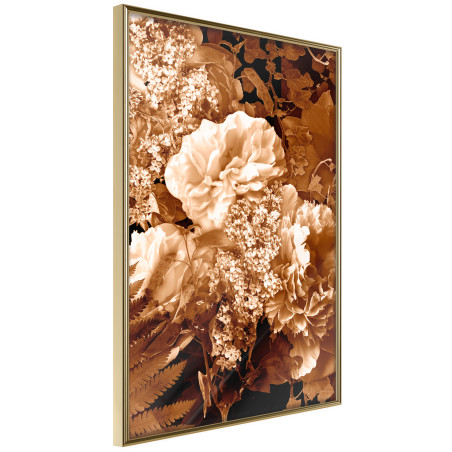 Poster Bouquet in Sepia-01