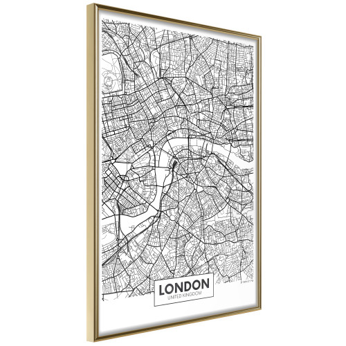 Poster City Map: London