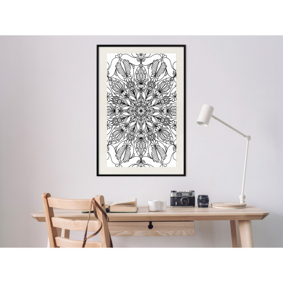 Poster Colour Your Own Mandala I