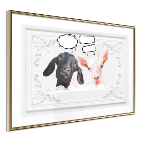 Poster Conversation of Two Goats-01