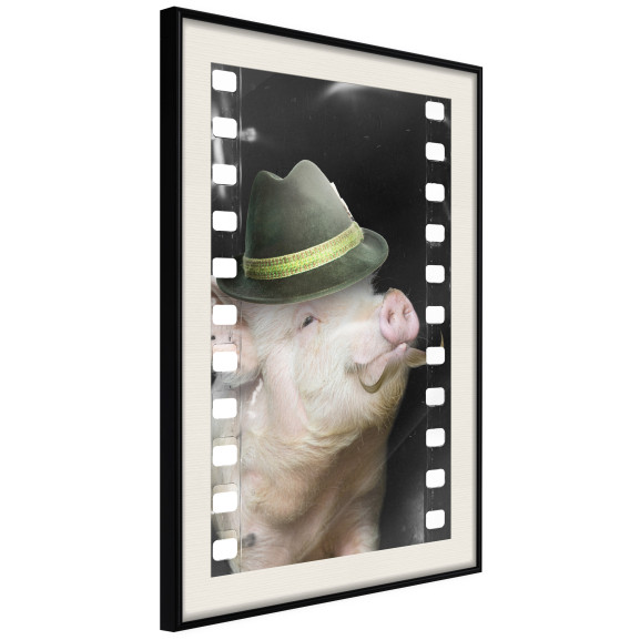 Poster Dressed Up Piggy