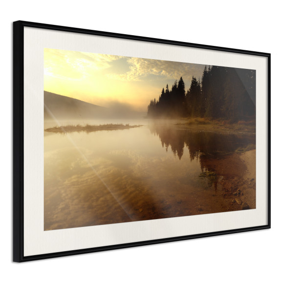 Poster Fog Over the Water