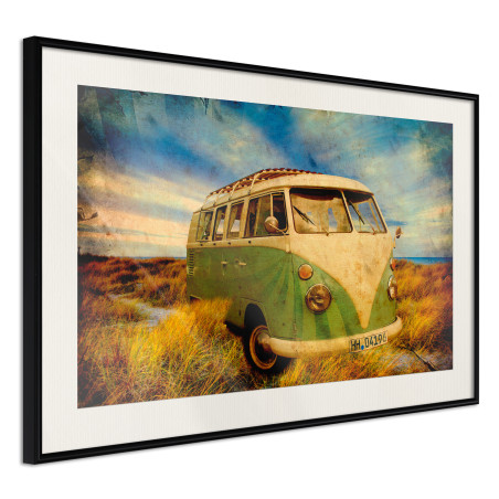 Poster Hippie Van I-01