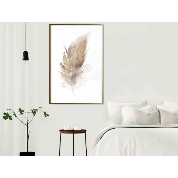 Poster Lost Feather (Beige)