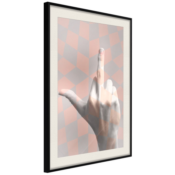 Poster Middle Finger