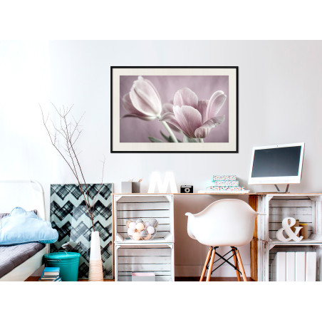 Poster Pastel Tulips I-01