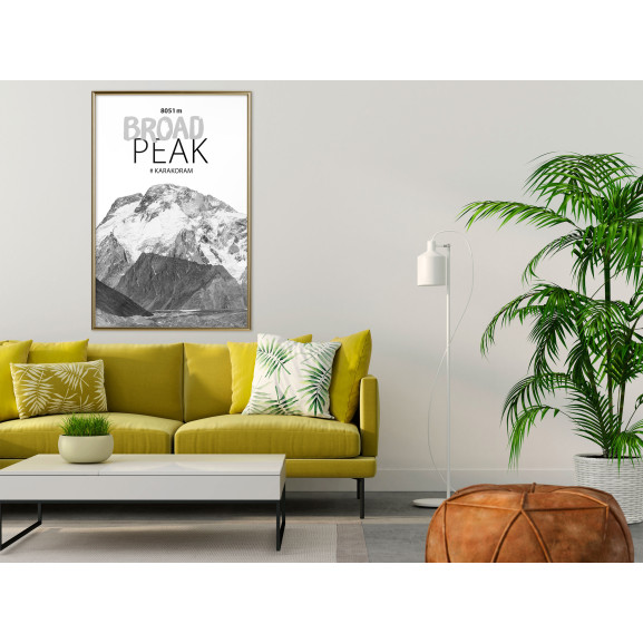 Poster Peaks of the World: Broad Peak