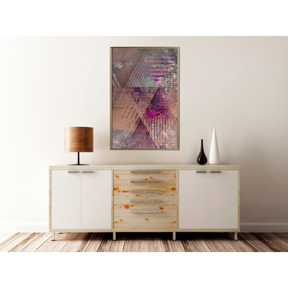 Poster Pink Patchwork II