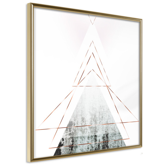 Poster Snow-Capped Peak (Square)