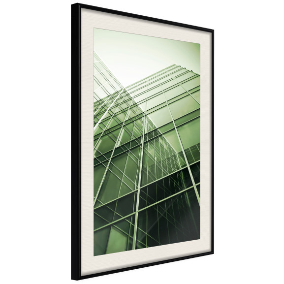 Poster Steel and Glass (Green)