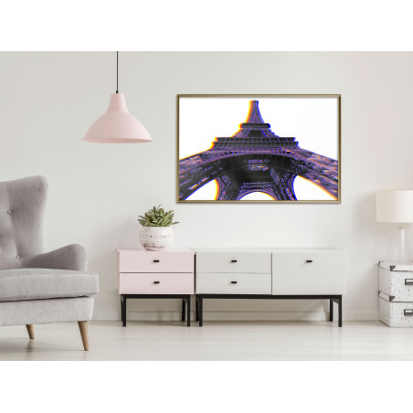 Poster Symbol of Paris (Purple)-01