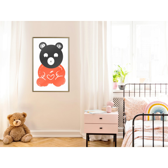 Poster Teddy Bear in Love