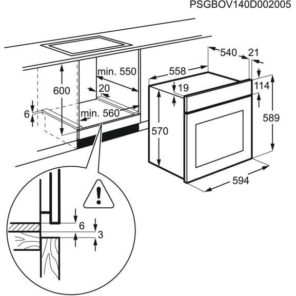 Cuptor Electric Multifunctional Electrolux EZF5C50X, SurroundCook, Autocuratare Catalitica, Seria 600 Flex, A, Inox+Negru