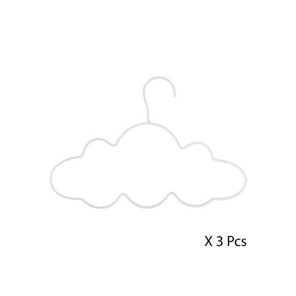 Set 3 Umerase Pentru Copii Cloud Alb 29.8 Cm