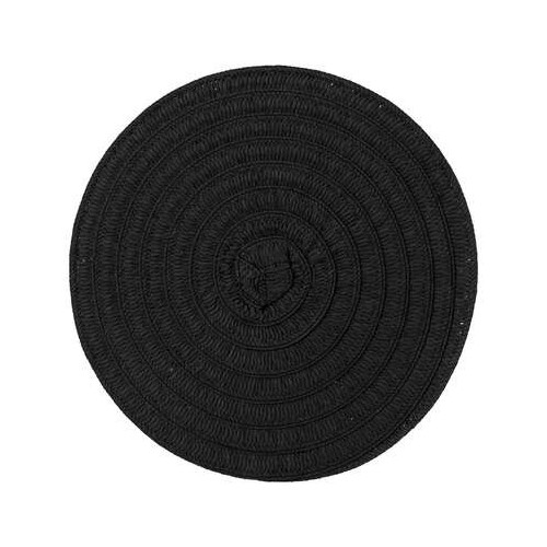 Placemat Olivia, Black, 38 Cm