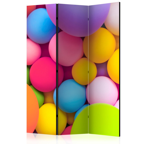 Paravan Colourful Balls [Room Dividers] 135 Cm X 172 Cm-Resigilat