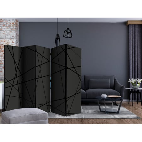 Paravan Dark Intersection Ii [Room Dividers] 225 Cm X 172 Cm -Resigilat-01