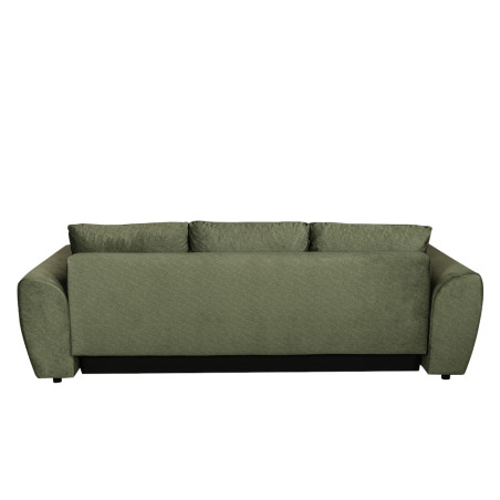 Canapea Extensibila Lorena Lux, 3 Locuri, Spatiu Depozitare, Verde, 250 Cm-01