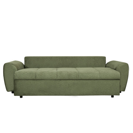 Canapea Extensibila Lorena Lux, 3 Locuri, Spatiu Depozitare, Verde, 250 Cm-01