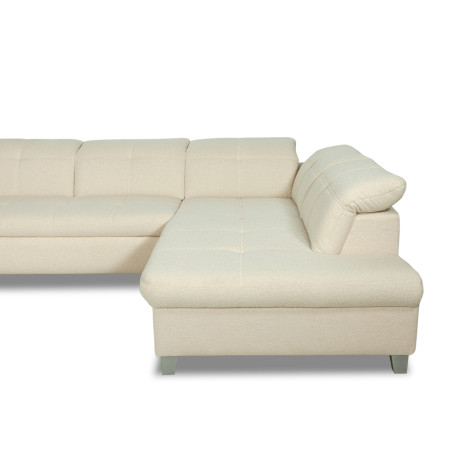 Coltar U Extensibil Sevilia Lux, Dreapta, 6 Locuri, Tetiere Reglabile, Boucle Ivory, 347 Cm-01