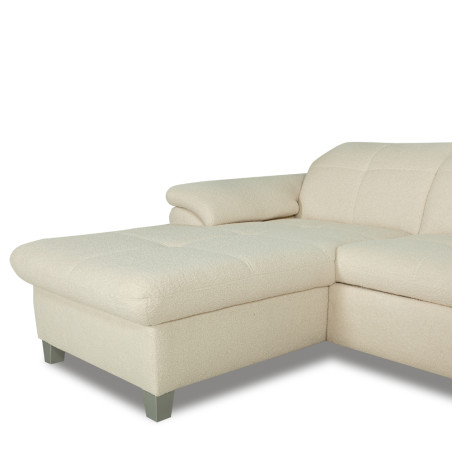 Coltar U Extensibil Sevilia Lux, Dreapta, 6 Locuri, Tetiere Reglabile, Boucle Ivory, 347 Cm-01