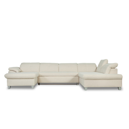 Coltar U Extensibil Sevilia Lux, Dreapta, 6 Locuri, Tetiere Reglabile, Boucle Ivory, 347 Cm-01