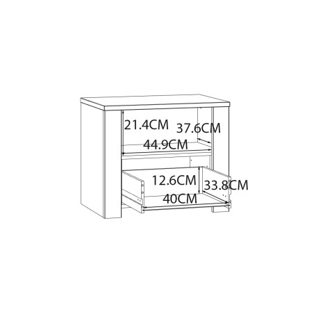 Set Dormitor Blanche, Stejar Riviera Si Zada Deschis, Pat Cu Dimensiune Saltea 180 x 200 Cm, Dulap Cu 4 Usi, Set 2 Noptiere-01