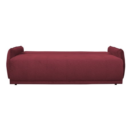 Canapea Extensibila Jojo, Lada Depozitare, Rosu Bordo, 222 Cm-01