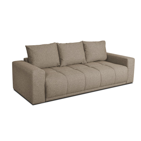 Canapea Extensibila Otis, 3 locuri, Lada Depozitare, Taupe, 240 Cm-01