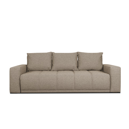 Canapea Extensibila Otis, 3 locuri, Lada Depozitare, Taupe, 240 Cm-01