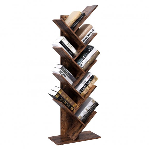 Biblioteca Vintage Tree maro