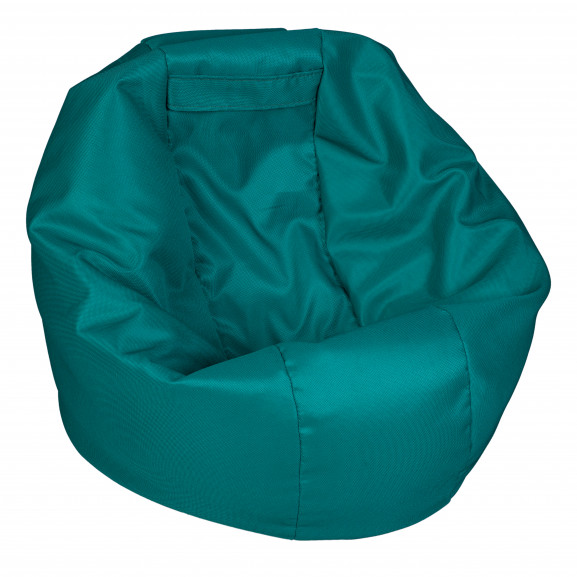 Fotoliu Bean Bag, Interior-Exterior, Tip Puf Rotund Mare Petrol