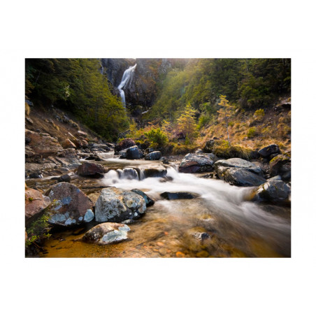 Fototapet Ohakune Waterfalls In New Zealand-01