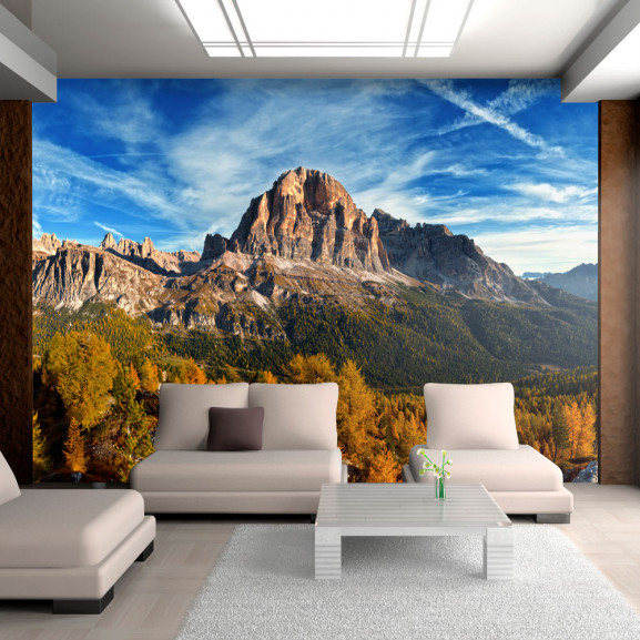 Fototapet Panoramic View Of Italian Dolomites