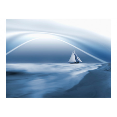 Fototapet Lonely Sail Drifting-01