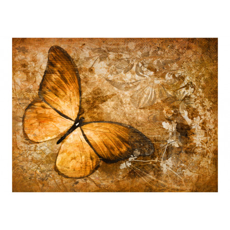 Fototapet Butterfly (Sepia)-01