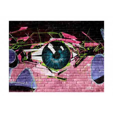 Fototapet Eye (Graffiti)-01