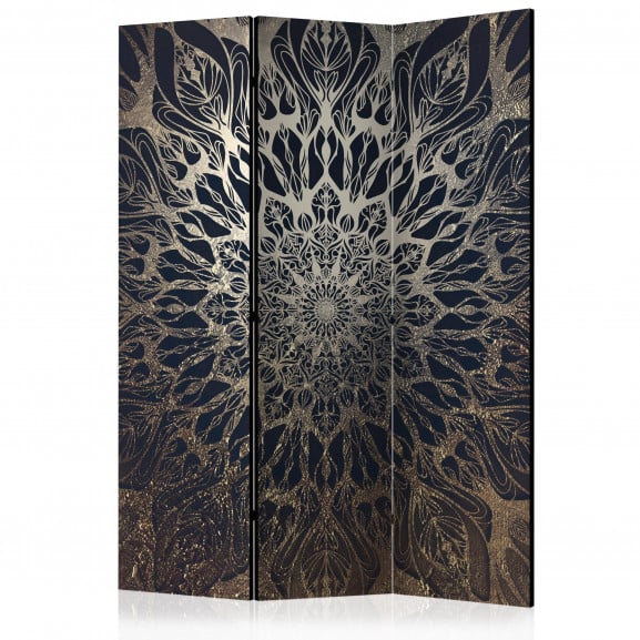 Paravan Spider Web (Brown) [Room Dividers] 135 cm x 172 cm