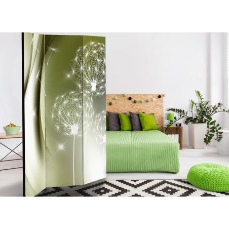 Paravan Green Gentleness [Room Dividers] 135 cm x 172 cm-01