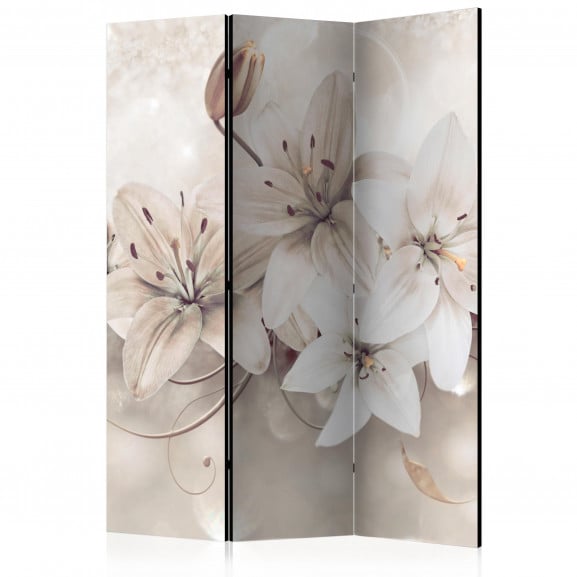 Paravan Diamond Lilies [Room Dividers] 135 cm x 172 cm