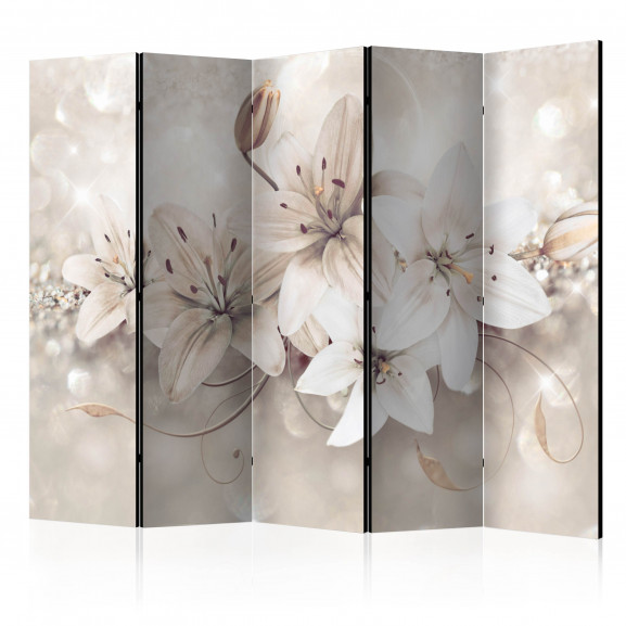 Paravan Diamond Lilies Ii [Room Dividers] 225 cm x 172 cm