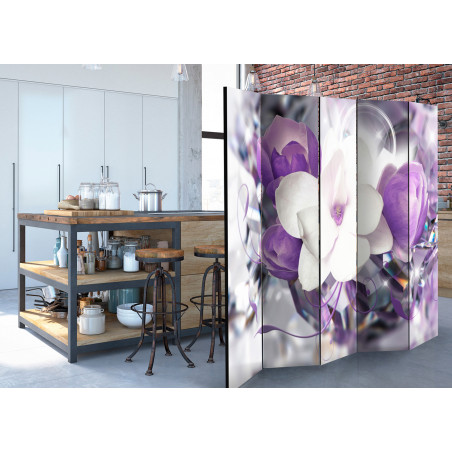 Paravan Purple Empress Ii [Room Dividers] 225 cm x 172 cm-01