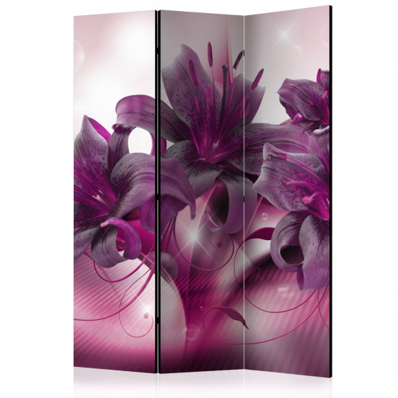 Paravan The Purple Flame [Room Dividers] 135 cm x 172 cm