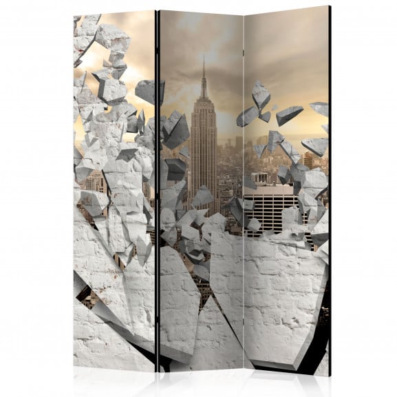 Paravan City Behind The Wall [Room Dividers] 135 cm x 172 cm