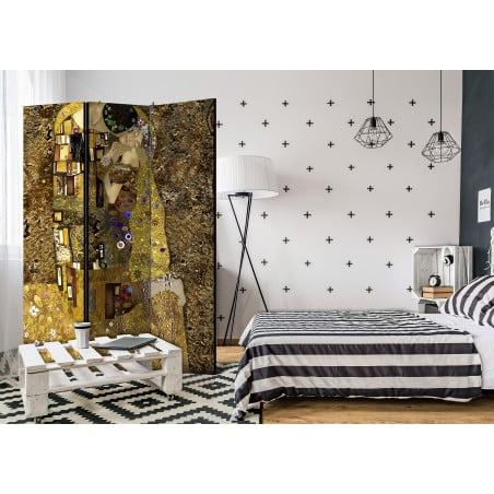 Paravan Golden Kiss [Room Dividers] 135 cm x 172 cm-01