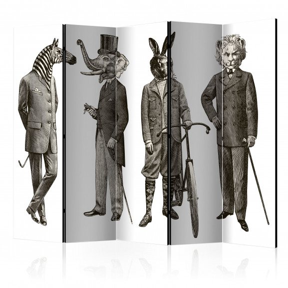 Paravan Elegant Zoo Ii [Room Dividers] 225 cm x 172 cm