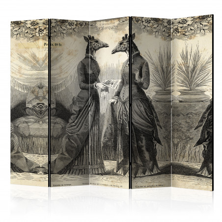 Paravan Conversation Ii [Room Dividers] 225 cm x 172 cm-01