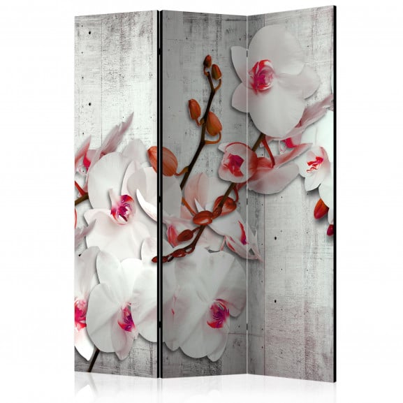 Paravan Concrete Orchid [Room Dividers] 135 cm x 172 cm