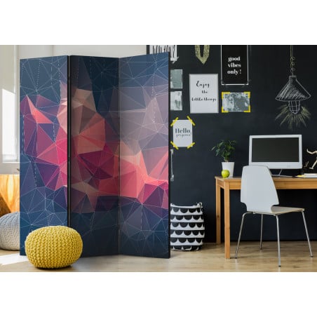 Paravan Abstract Bird [Room Dividers] 135 cm x 172 cm-01