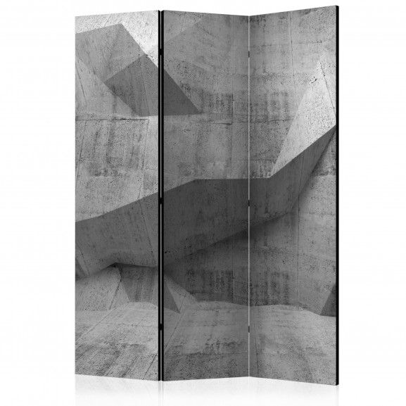 Paravan Concrete Geometry [Room Dividers] 135 cm x 172 cm